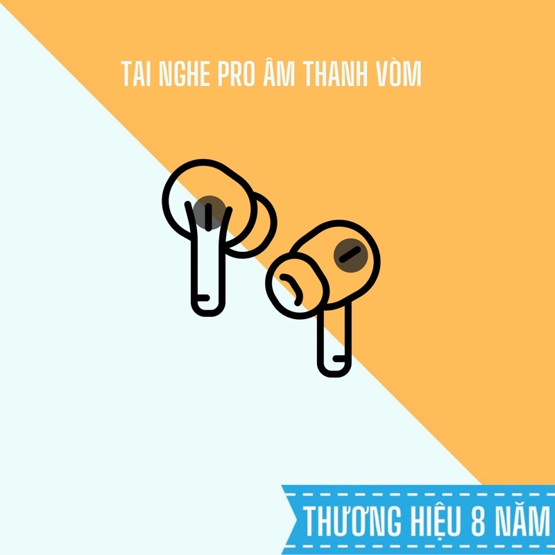 Tai nghe bluetooth Pro 1:1 âm thanh vòm