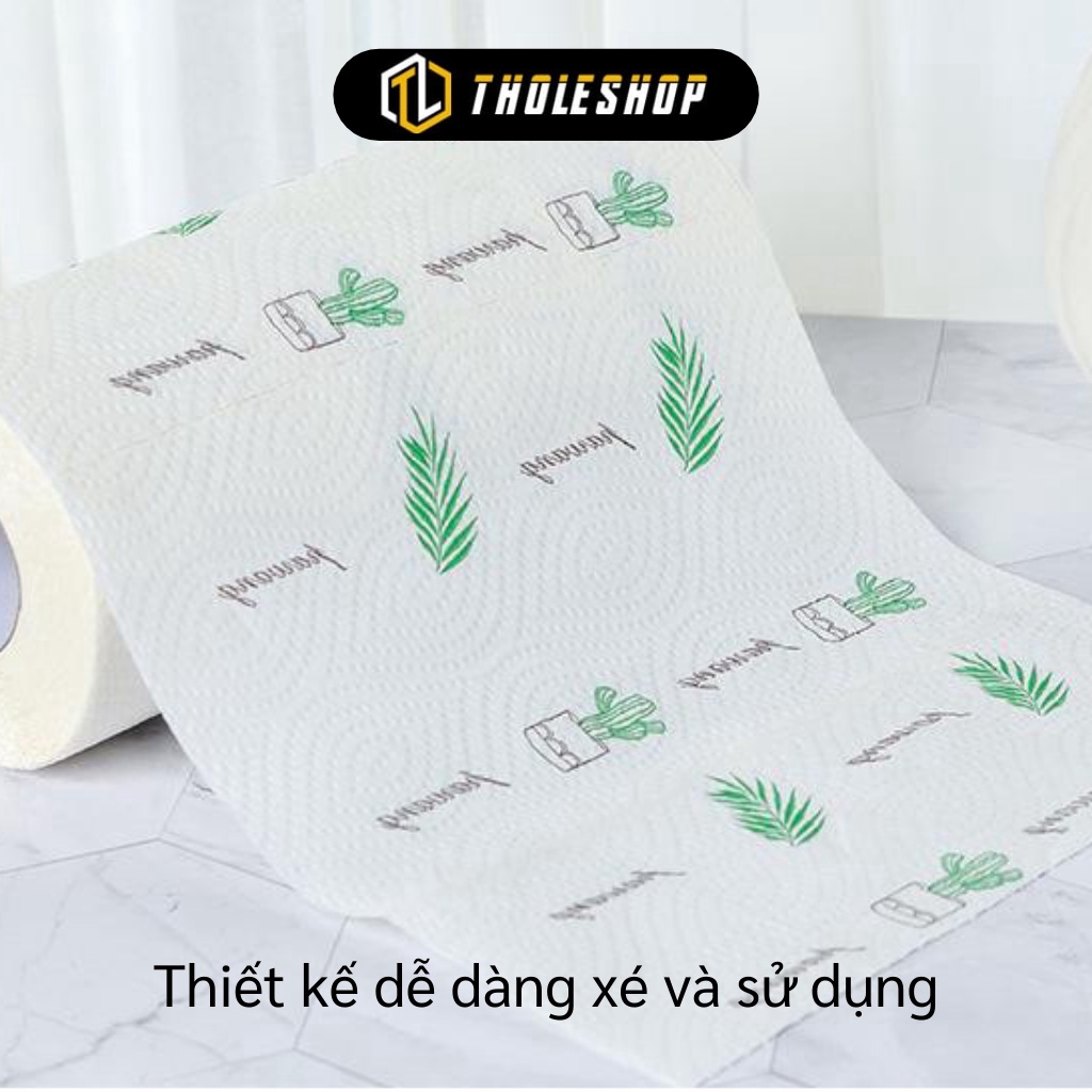 [SGD] Giấy Nhà Bếp Thấm Dầu - Cuộn Khăn Giấy Thấm Dầu Mỡ, Nước 2 Lớp Hình Củ Quả 8672