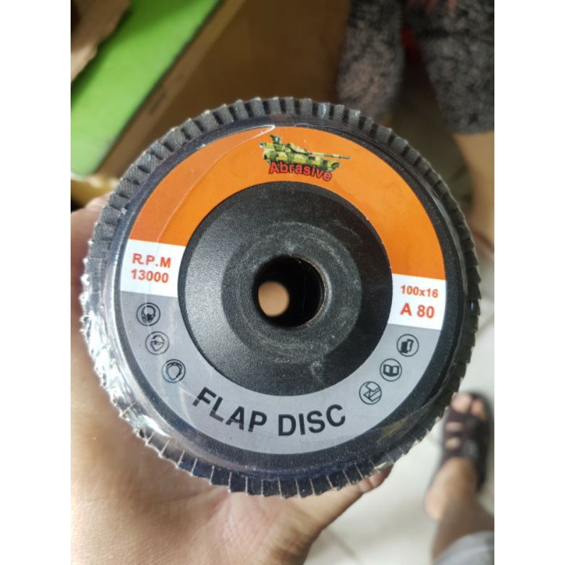 10 viên nhám xếp 100mm cao cấp