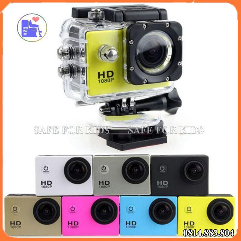 Camera Hành Trình Ô Tô Xe Máy SJ4000 Chống Thấm Nước 30m, Zoom 4x Màn Hình LCD