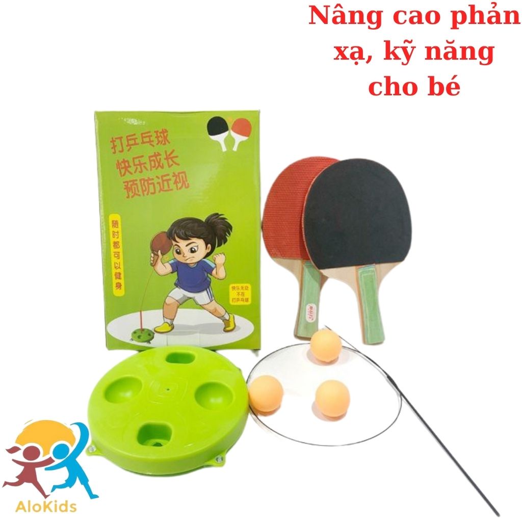 Bóng Bàn Phản Xạ Tốt Cho Bé, Giúp Luyện Tay Và Mắt Cho Bé  Shop Alokidstb