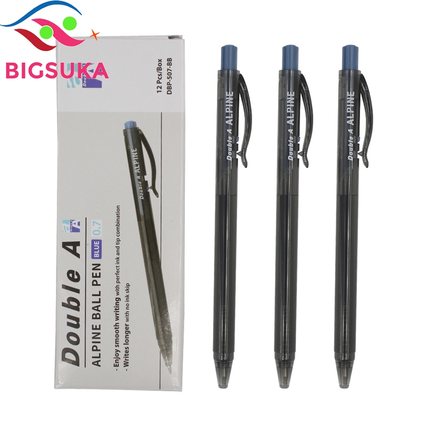 Bút bi Double A DBP-507 - BB Alpine đầu bút 0.7mm BIGSUKA
