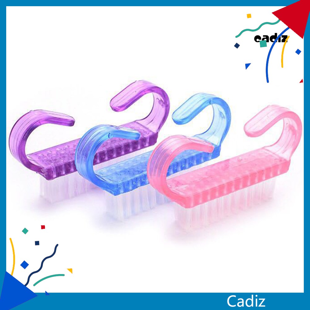 [Hàng mới về] Cọ làm sạch bụi bẩn móng tay nghệ thuật tiện lợi