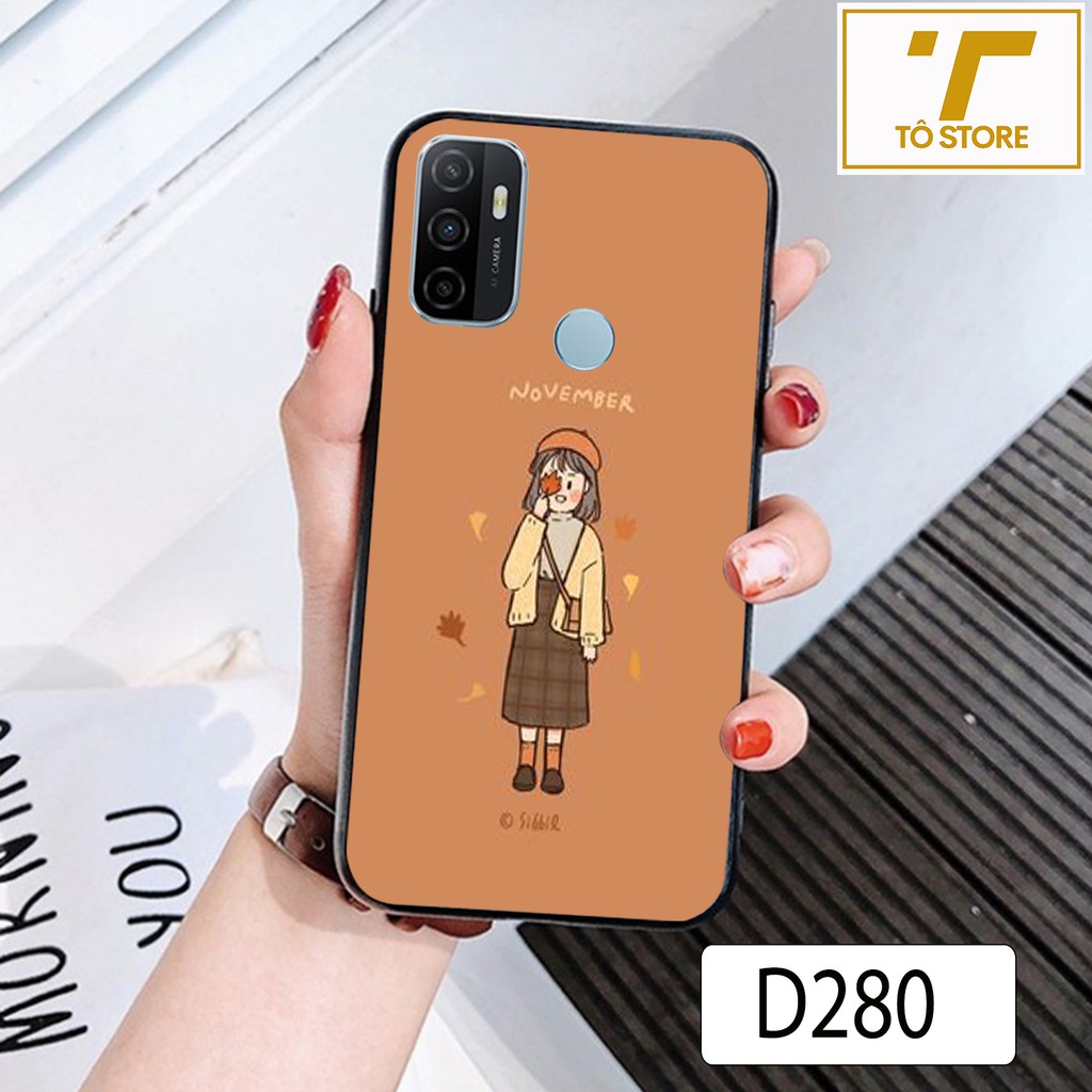 Ốp lưng Oppo A53 - Oppo A33  / Oppo A32  Oppo A52 - Oppo A92 in hình cô gái, hình ảnh đáng yêu dễ thương