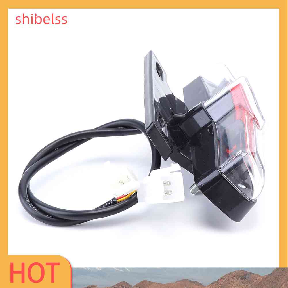 Đèn LED Tín Hiệu Gắn Đuôi Xe Đạp Điện Chống Nước 36-60V SHIBE
