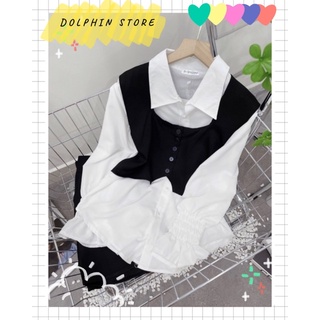 BIGSIZE Set gile kèm quần short bigsize