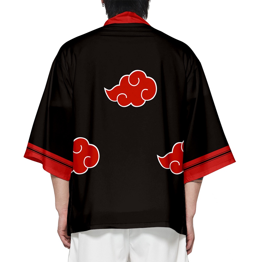 Áo khoác kimono tay dài dáng rộng hóa trang nhân vật anime Naruto | BigBuy360 - bigbuy360.vn