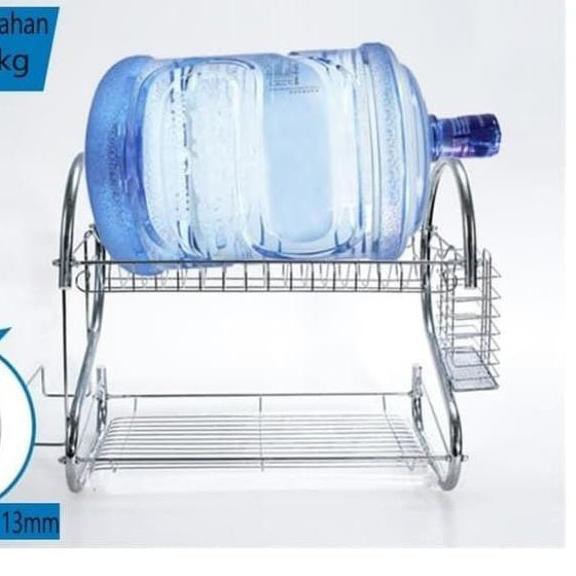Giá Để Đĩa 2 Tầng Bằng Thép Không Gỉ Tiện Dụng | BigBuy360 - bigbuy360.vn