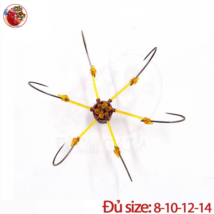 [Giá Rẻ] Lưỡi Lục Chân Chì, Lưỡi Câu Lục Tỳ, Lưỡi Câu Bềnh