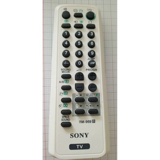 Khiển tivi sony rm 969, remote tivi sony.