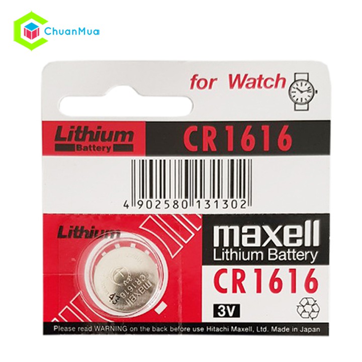 Pin đồng hồ CR1616 - Có bán lẻ