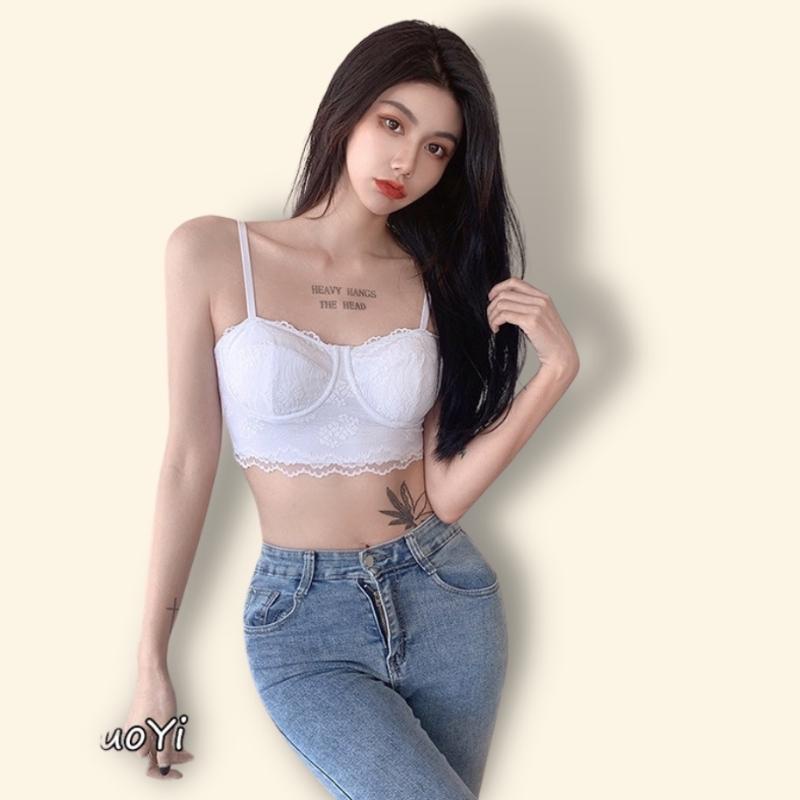 Áo Ngực Ren Nâng Ngực Không Cài Clover Official, Áo Bra Tạo Khe Ngực 1890
