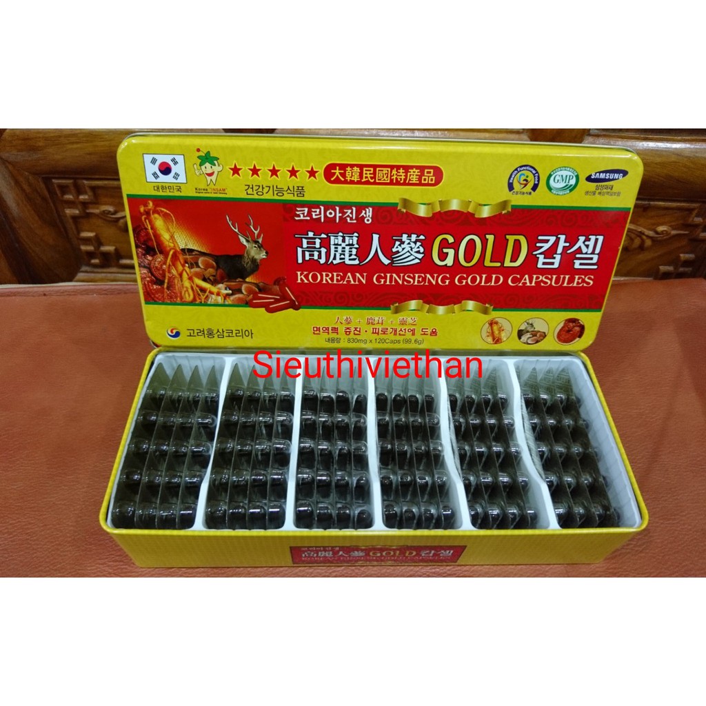 Viên đạm sâm nhung hươu linh chi