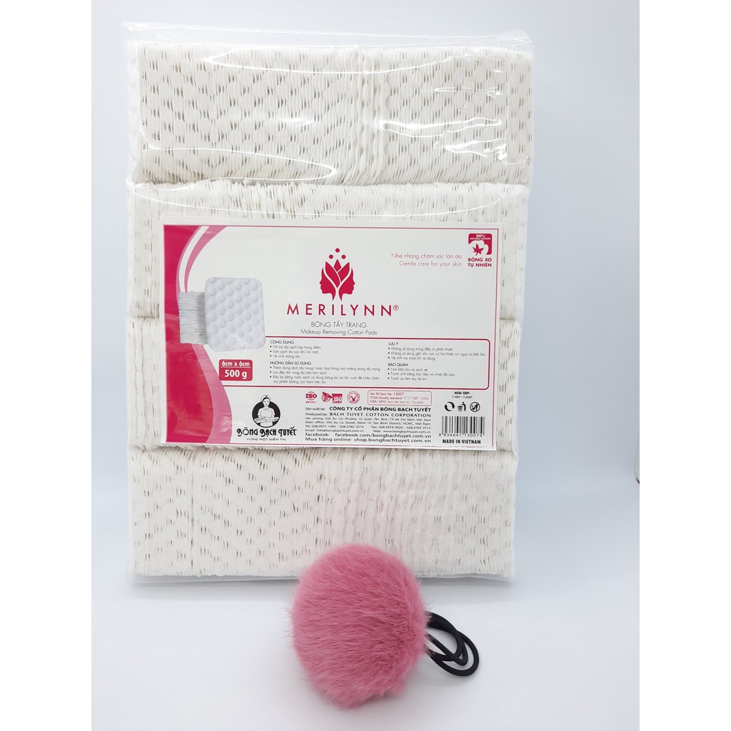 BÔNG TẨY TRANG MERILYNN HẠT MASSAGE GÓI 500GR kèm quà tặng - KOTTON | BigBuy360 - bigbuy360.vn