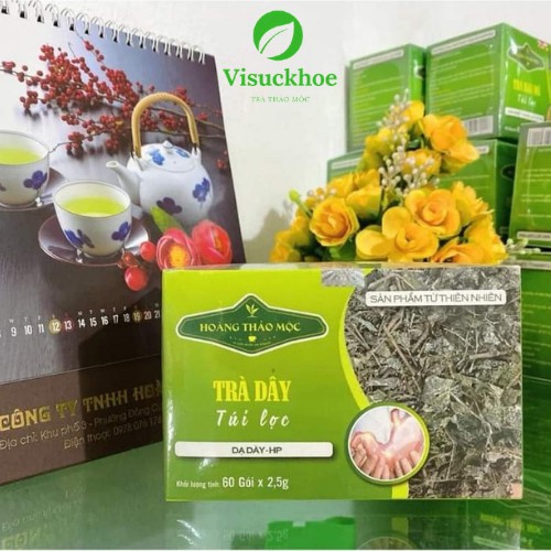 [100% TỰ NHIÊN] TRÀ DÂY HOÀNG THẢO MỘC - Thanh nhiệt, giải độc Giảm viêm dạ dày, đại tràng, tá tràng Giúp tiêu hóa tốt