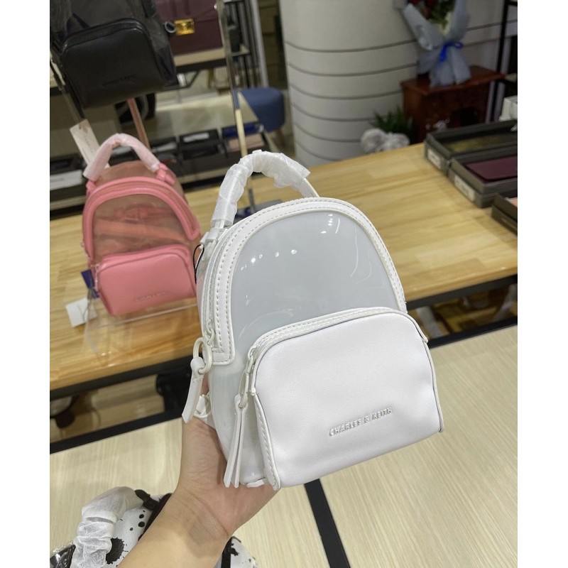 Balo cnk mini nhựa trong