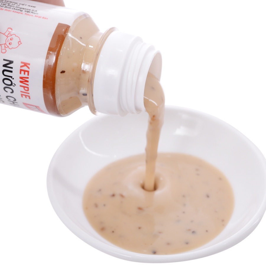 Nước Chấm Mè Rang 180ml Kewpie - trộn salad chống ngấy, chấm đồ luộc, thịt cá hấp siêu ngon - Foodland