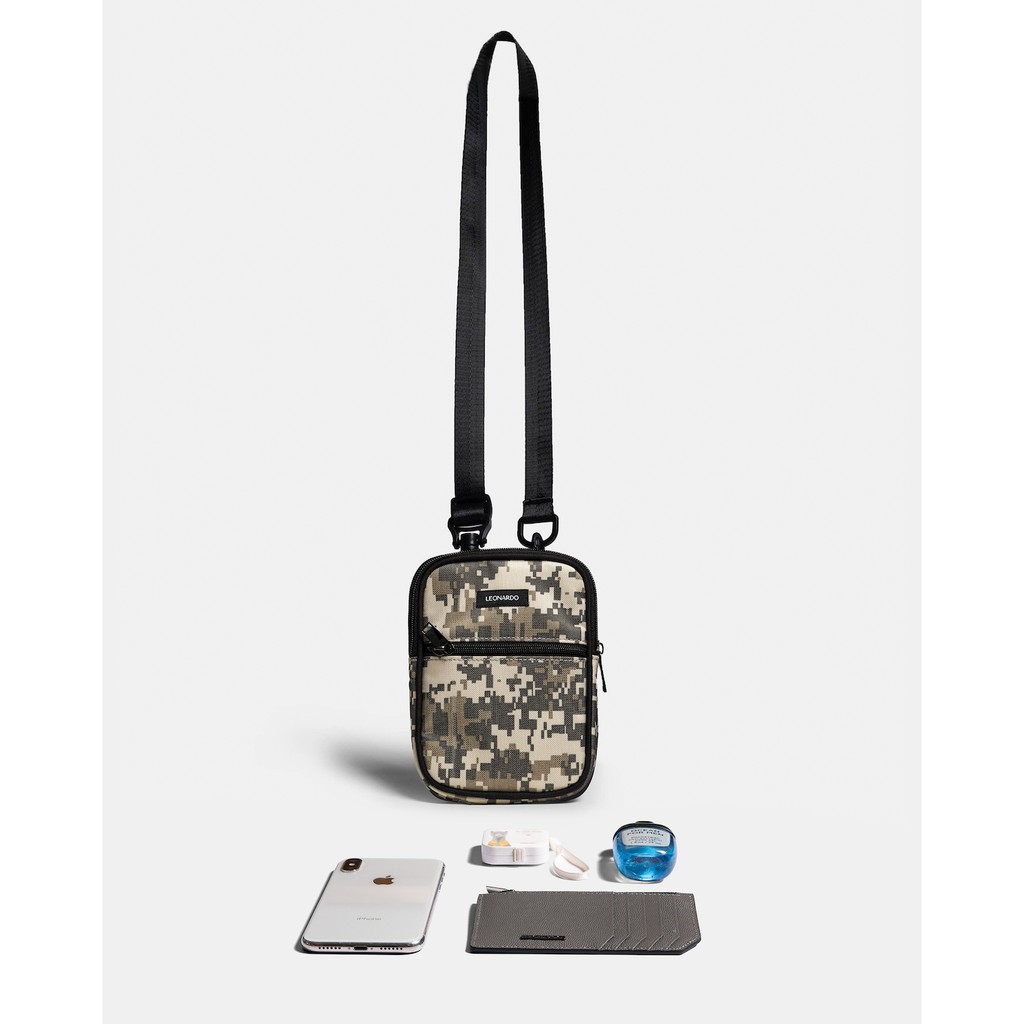 Túi đeo chéo unisex Mini Camo thương hiệu Leonardo | BigBuy360 - bigbuy360.vn