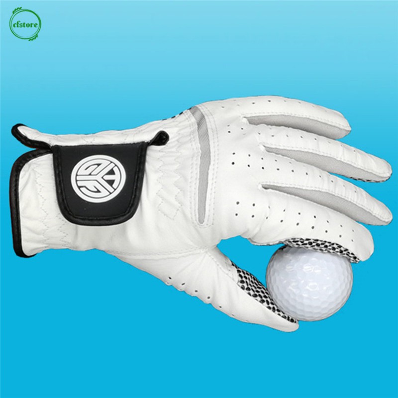 Đôi găng tay chơi golf bằng da cừu chống mòn + trượt thoáng mát cho nam