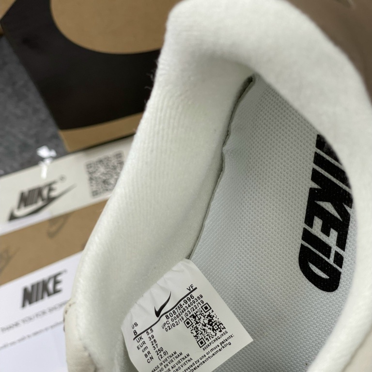 Giày AF1 vệt nâu, air force 1 bản SC đủ size nam nữ Full box bill