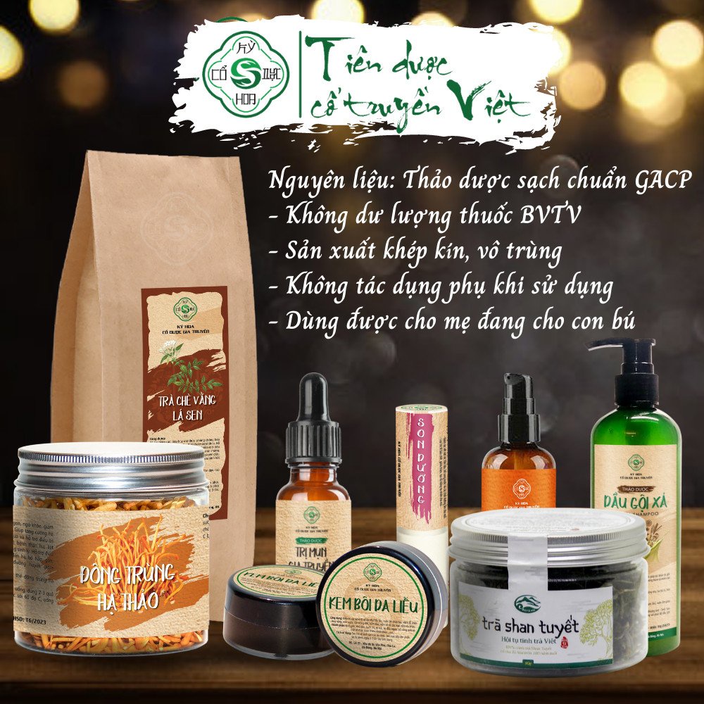 Mặt nạ th.uốc bắc Cổ Dược Kỳ Hoa - Sạch bã nhờn, tẩy da chết, ngăn ngừa lão hóa hiệu quả | BigBuy360 - bigbuy360.vn