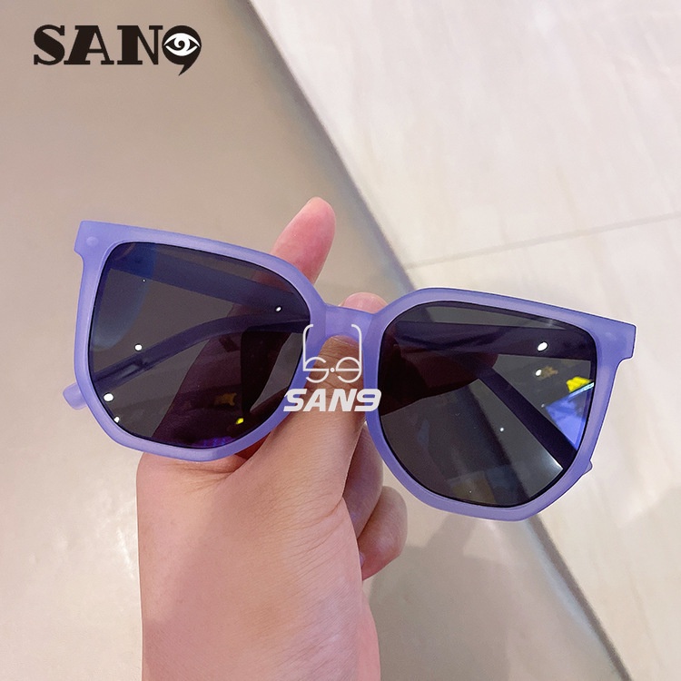 Kính mát CD thời trang 2021 tròng màu tím cổ điển