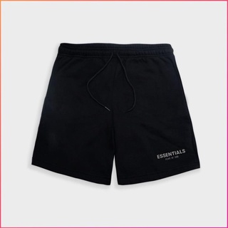 Quần short Essentials nỉ cotton Phản Quang, Quần nam unisex