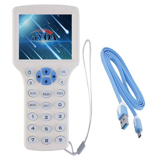 Thiết bị cầm tay sao chép thẻ từ hỗ trợ copy 2 loại thẻ Proxy và Mifare, copy thẻ 125 Khz  và 13.56 Mhz
