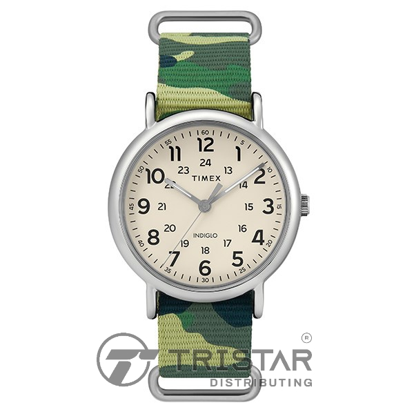 Đồng hồ Unisex Nam Nữ Timex Weekender 40mm TW2T30800 Dây Da - Chính Hãng