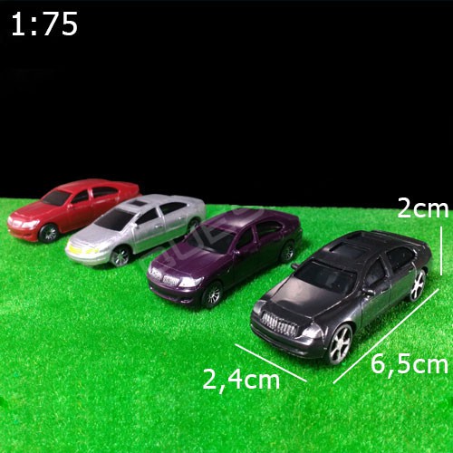 Xe tải container / Xe ô tô mô hình trang trí nhiều kích thước