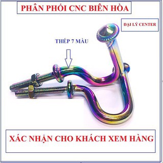 Móc đơn titan 7 màu