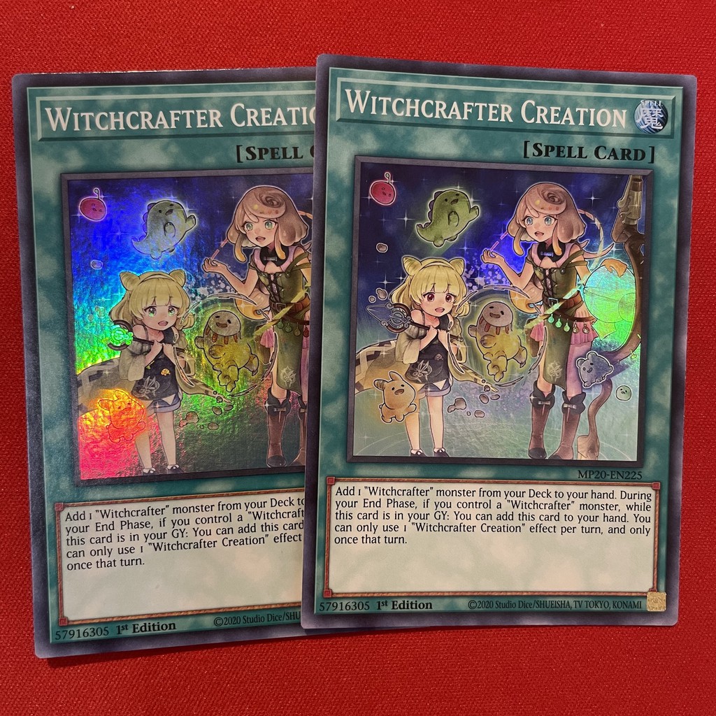 [JP][Thẻ Bài Yugioh Chính Hãng] Witchcrafter Creation