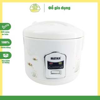 Nồi cơm điện 1.8l matika mtk-rc1812
