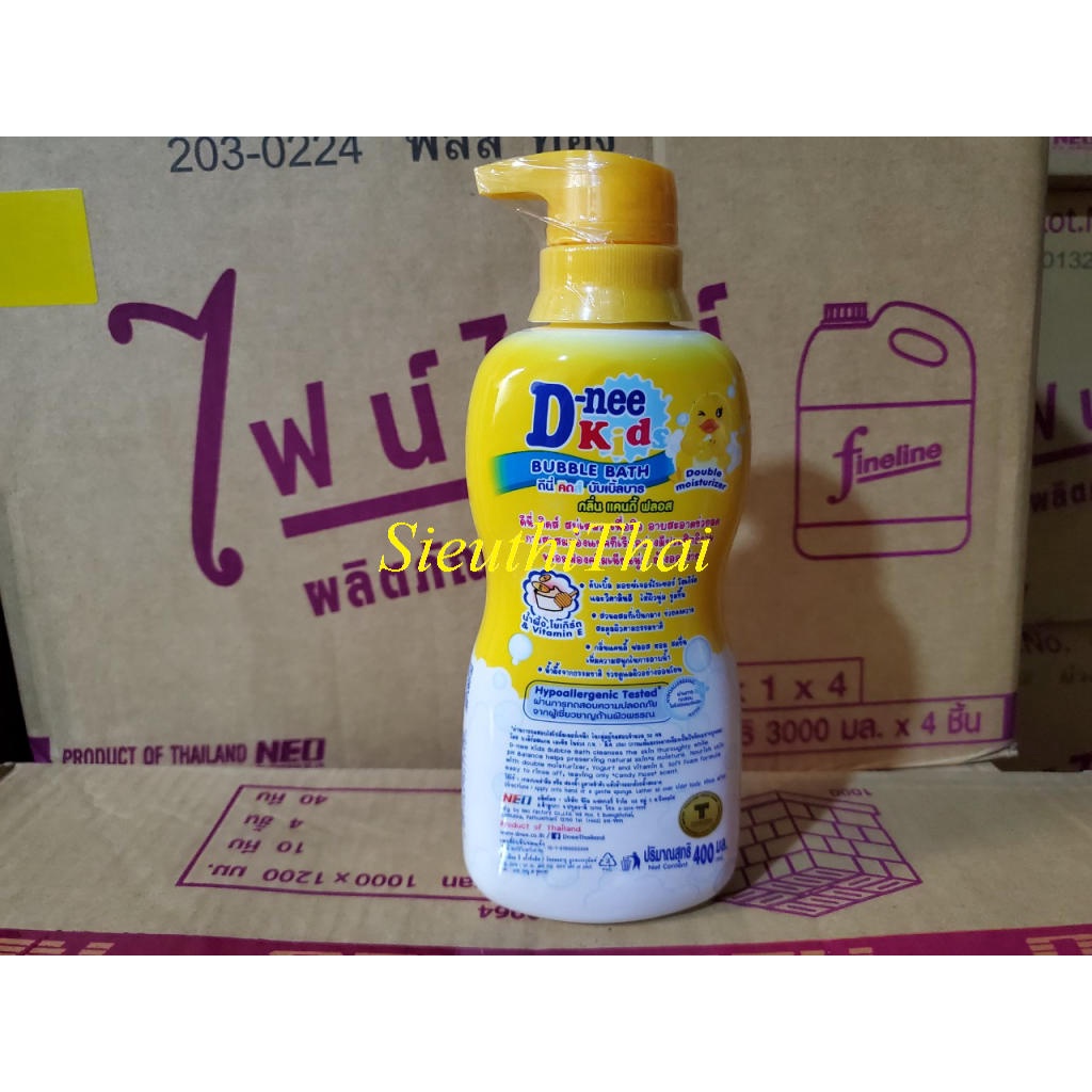 Sữa Tắm Dnee Kids hình Thú vui nhộn toàn Thân Cho Bé chai 400ML