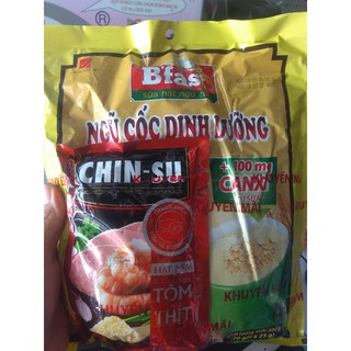 Ngũ cốc dinh dưỡng B'fast gói 500g (20 gói x 25g) tặng kèm 1 gói hạt nêm Chinsu 85g