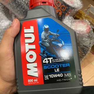 Nhớt motul le dành riêng cho xe tay ga