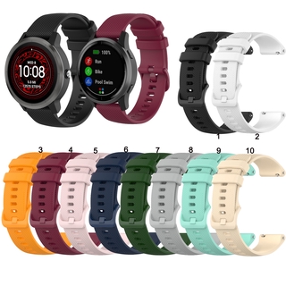 Dây đeo silicon 18mm dành cho Garmin Vivomove 3s Vivoactive 4s