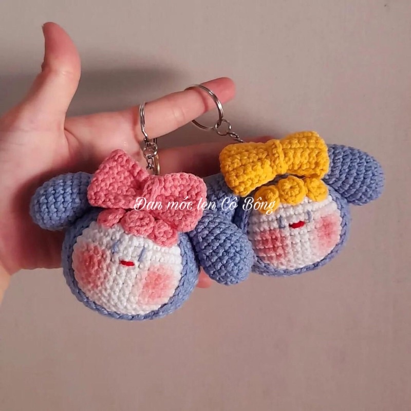 Móc khoá len handmade