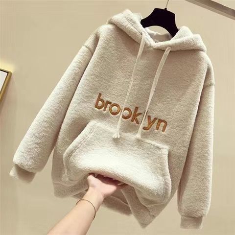 Áo hoodie / quần dài làm bằng vải cashmere phong cách thời trang