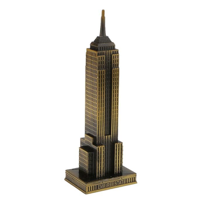 Mô Hình Tòa Nhà Empire State Building 22cm / Souvenir By2 New York Usa 1019