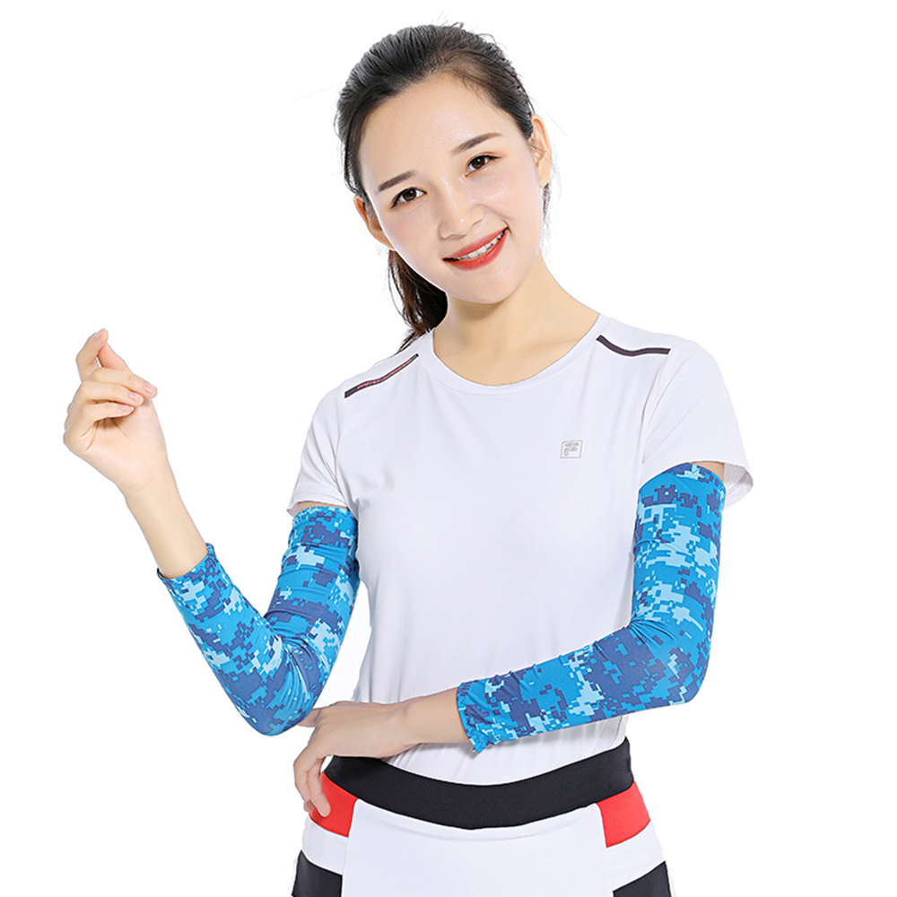 Găng Cánh Tay Hở Ngón Giữ Ấm Chơi Thể Thao Thời Trang Mùa Hè Sự Bảo Vệ