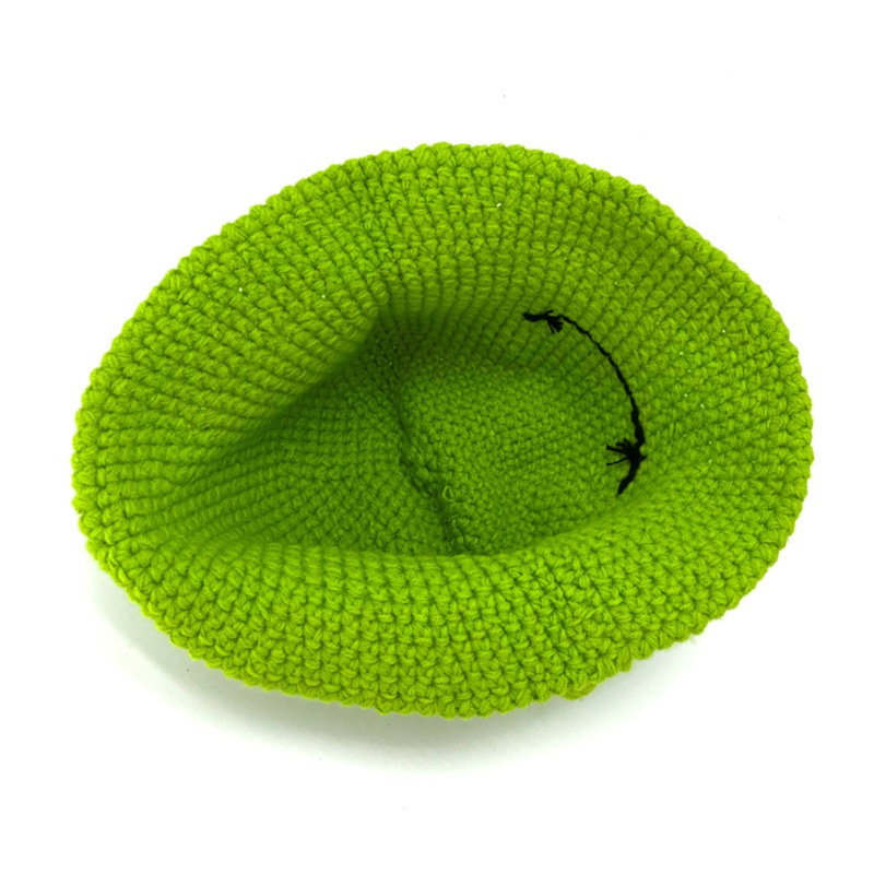 Nón Tai Bèo Dệt Kim Giữ Ấm Màu Sắc Xinh Xắn