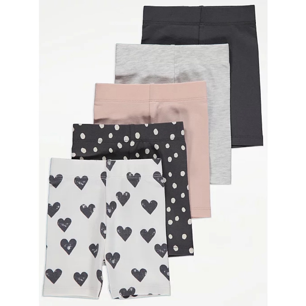 Set bộ cộc quần legging 10 món baby GEOGRE_UK size 6-9m, 9-12m