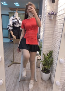 Áo lệch vạt