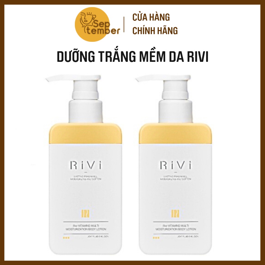 Dưỡng thể trắng da toàn thân RIVI, dưỡng trắng và làm mềm da nội địa trung - september249.vn