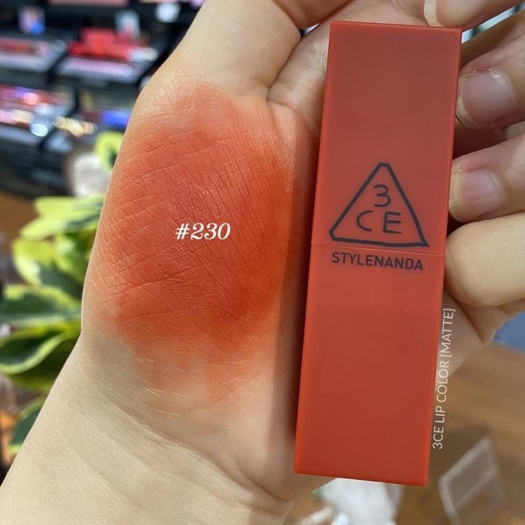 [ 229 ~ 231 ] Son thỏi 3CE Lip Color Matte