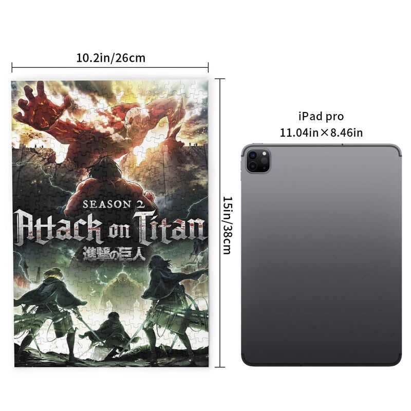 Bộ đồ chơi ghép hình 300 mảnh hình Attack On Titan