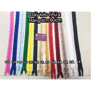 Dây kéo nhựa 60cm