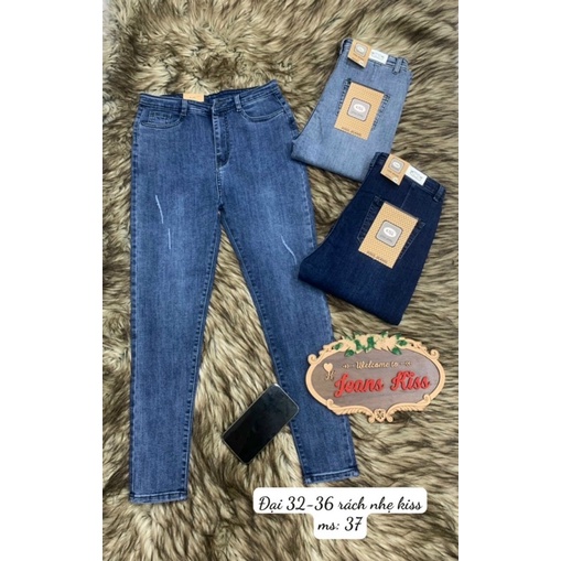 QUẦN JEANS NỮ CO GIÃN