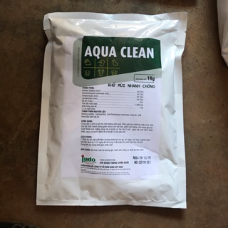 AQUA CLEAN KHỬ MÙI NHANH CHÓNG GÓI 1kg CHỈ DÙNG TRONG CHĂN NUÔI